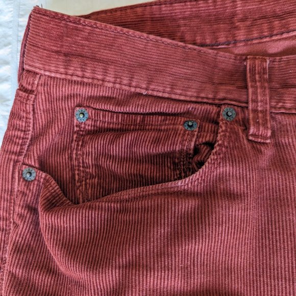 Gap Corduroy Red Pants - Picture 8 of 8